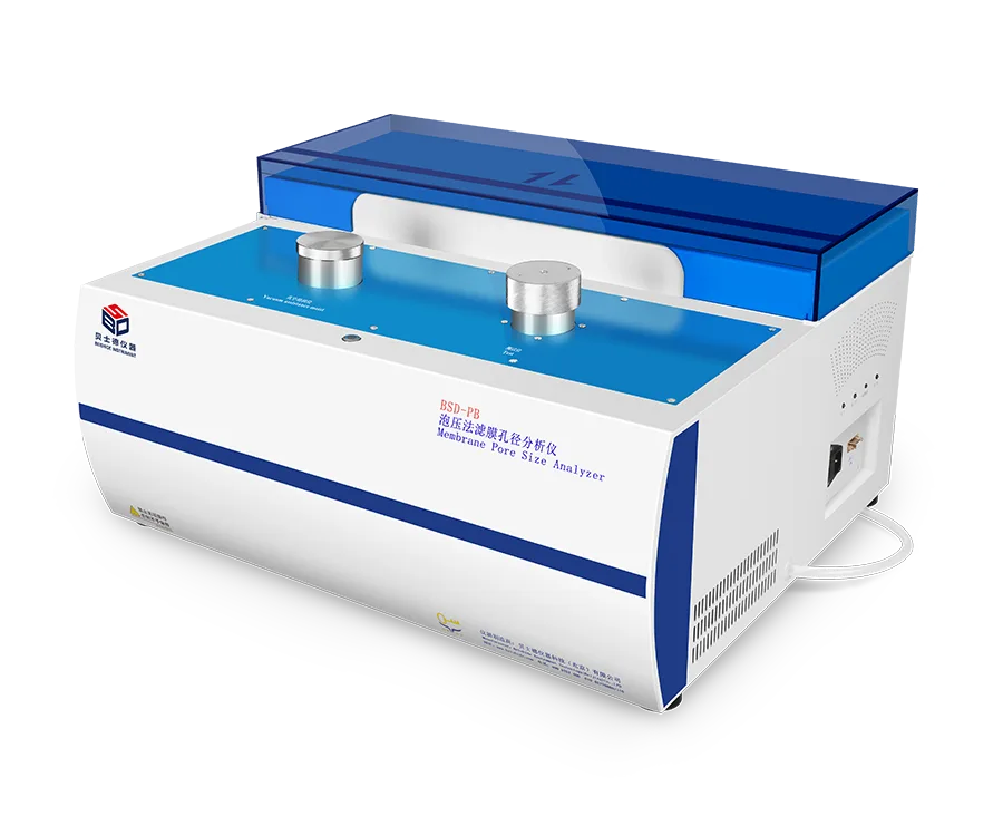 BSD-PB sorozat &ndash; Membr&aacute;n p&oacute;rusm&eacute;ret-analiz&aacute;tor