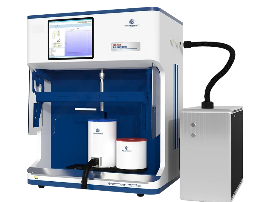 BSD-PHM Többkomponensű MAGASNYOMÁSÚ GÁZ SZORPCIÓS ANALIZÁTOR