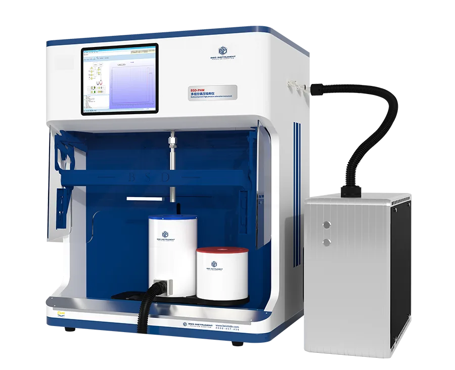 BSD-PHM T&ouml;bbkomponensű MAGASNYOM&Aacute;S&Uacute; G&Aacute;Z SZORPCI&Oacute;S ANALIZ&Aacute;TOR